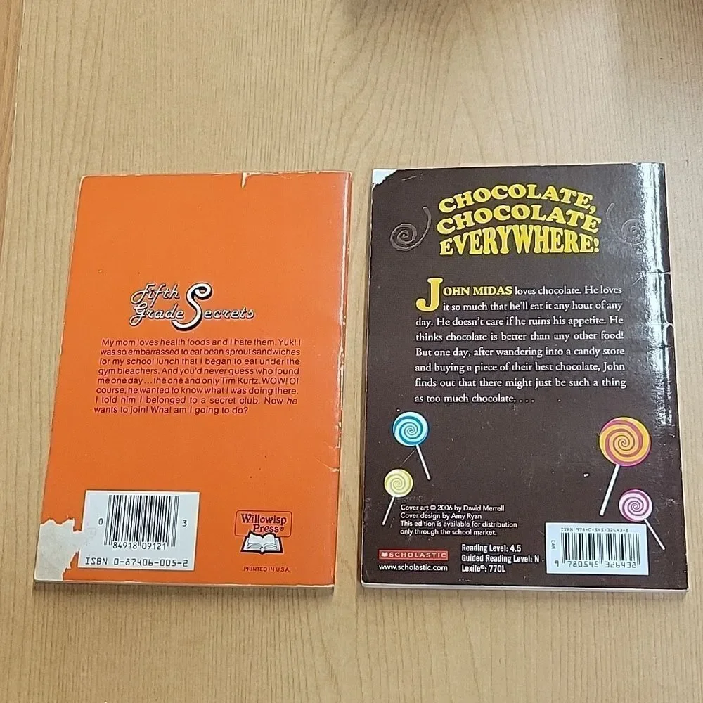 9 classic children's chapter books, including several‎ titles from Scholastic